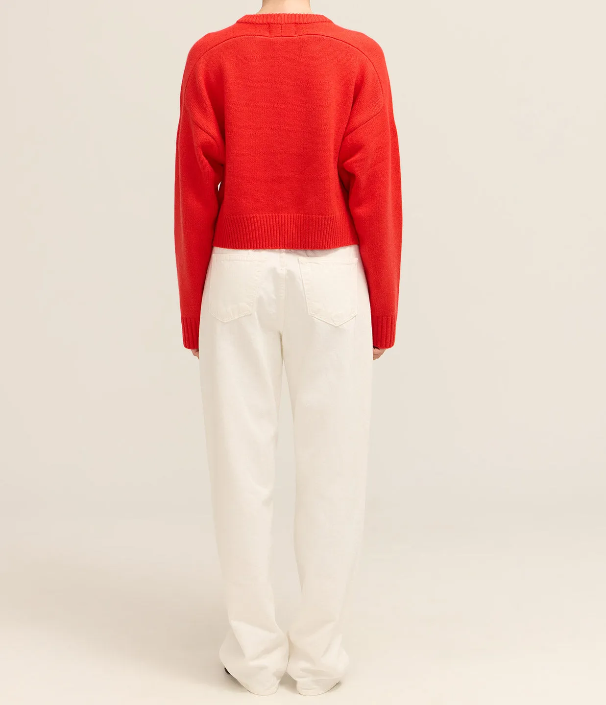 Bruzzi Oversized Sweater in Chilli