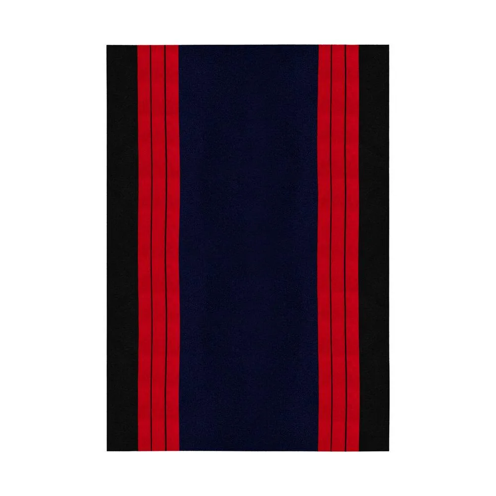 Camp Stripe Vancouver Cashmere Blankets by Saved NY