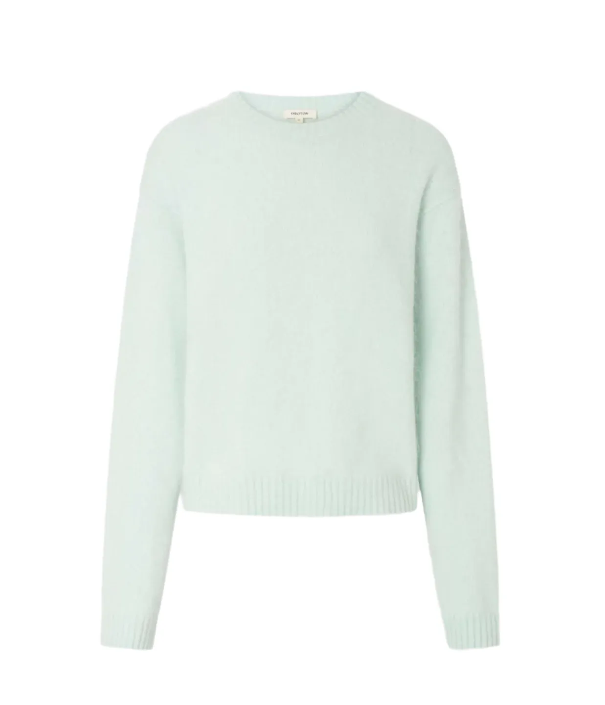Cashmere Blend Knit in Blue Mint