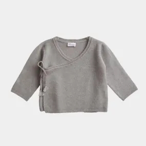 Cashmere Wrap Cloud Baby Set | Cloud Grey