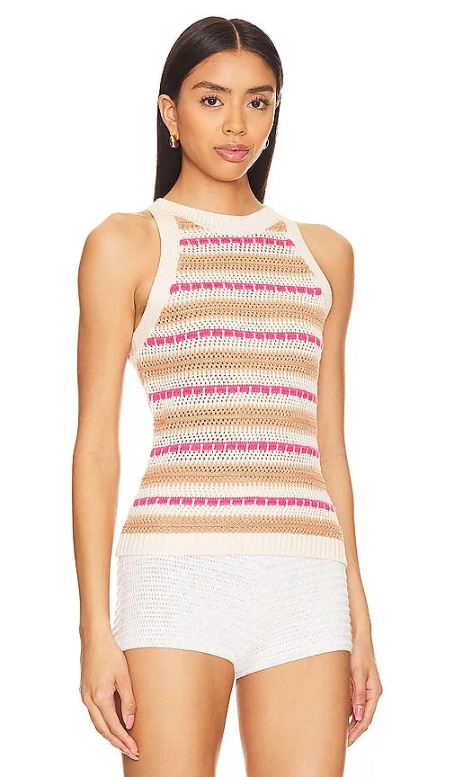Central Park West Coen Tank in Beige