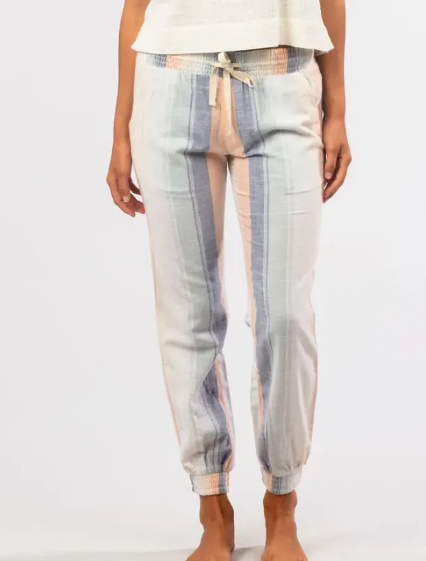 Classic Surf Stripe Pant - Light Blue