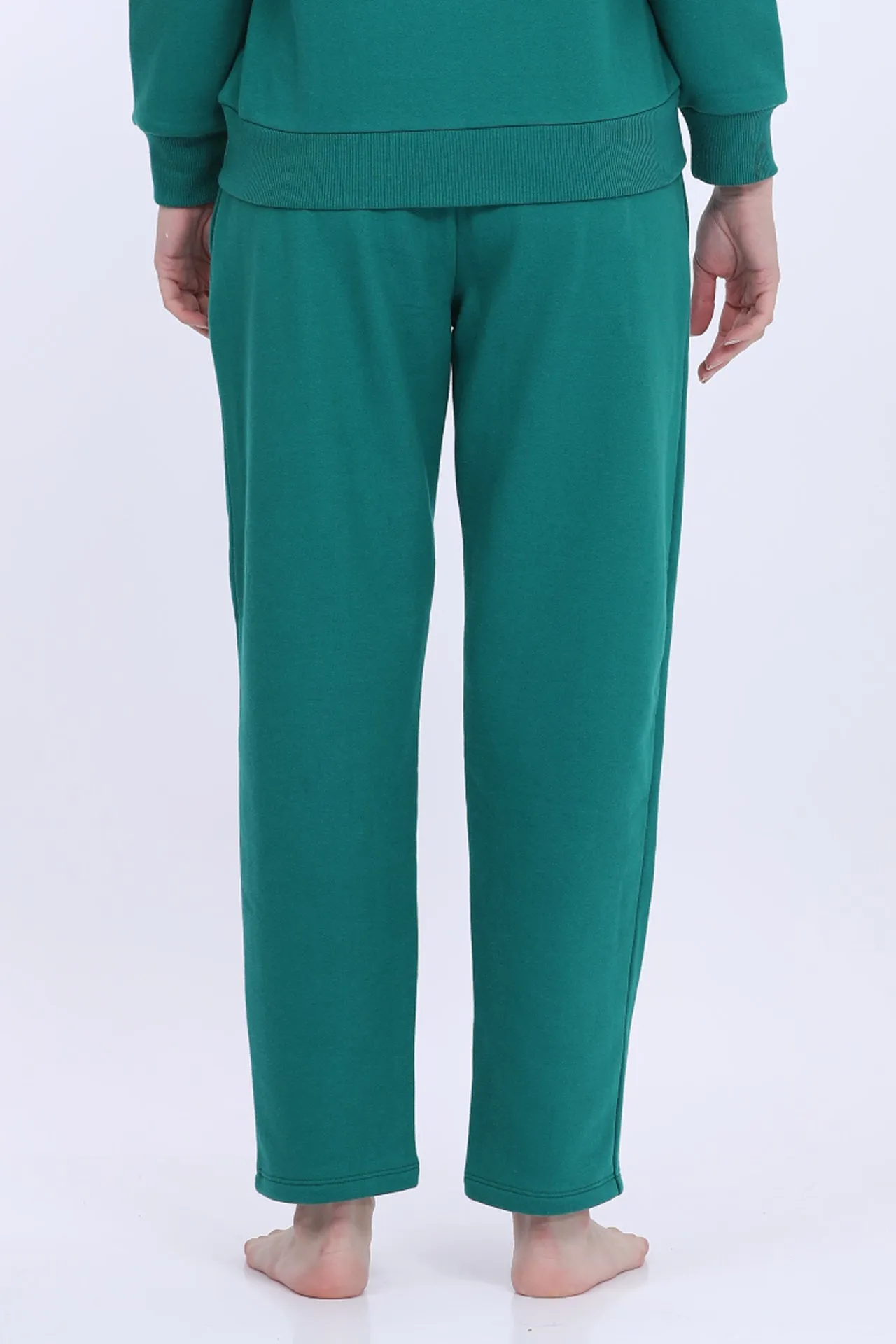 Dark Green Fleece LP Joggers