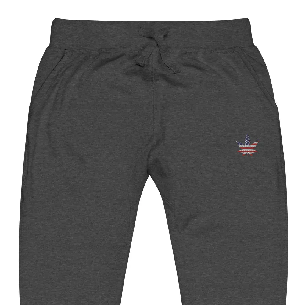 Flag Leaf Unisex Joggers
