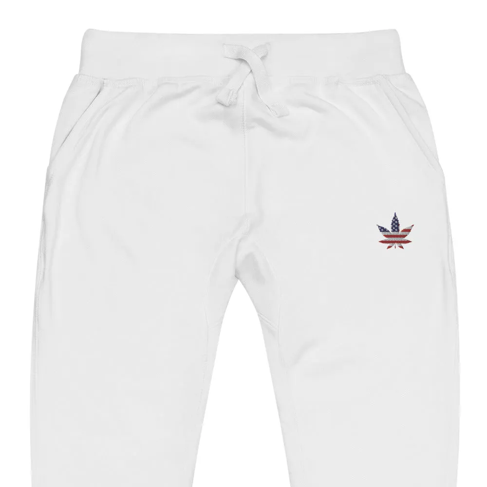 Flag Leaf Unisex Joggers