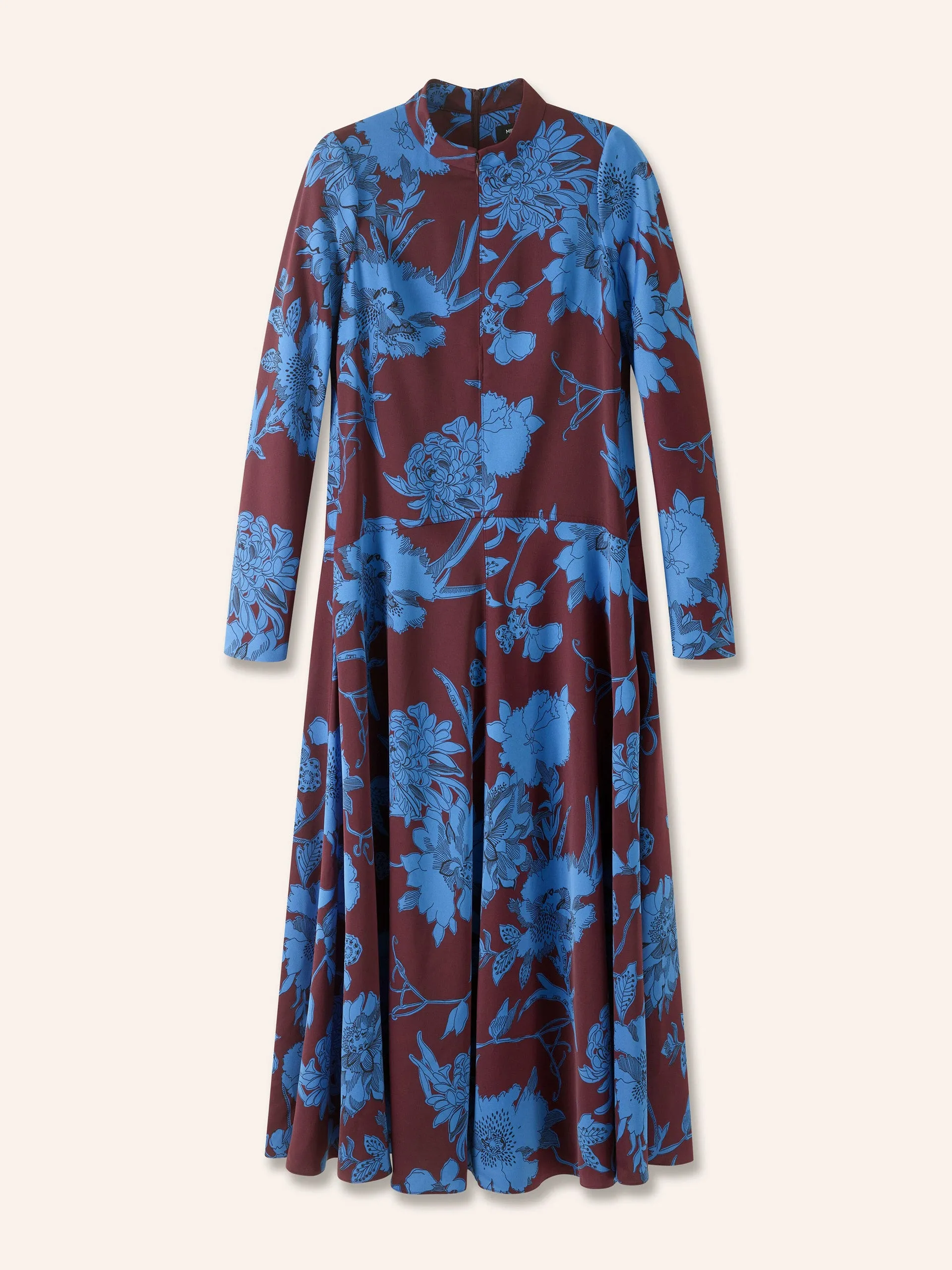 Floral print maxi dress