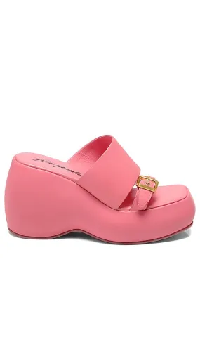 Free People Mila Minimal Wedge in Pink