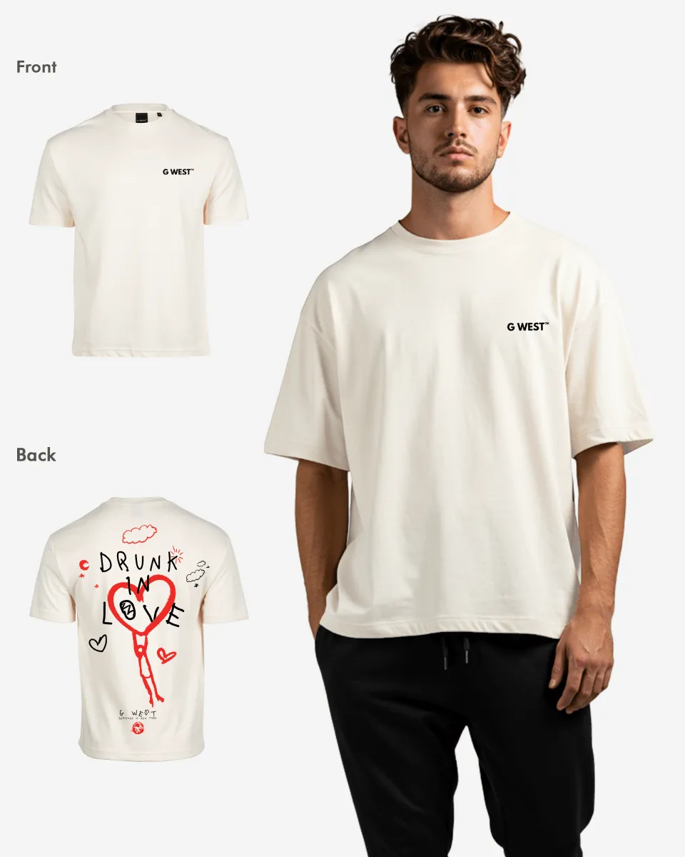 G West Oversized Drunk In Love Tee