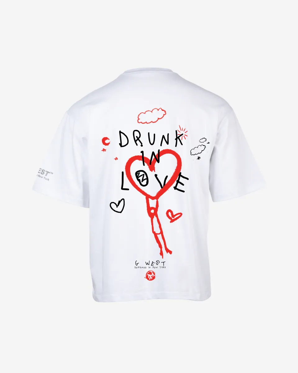 G West Oversized Drunk In Love Tee