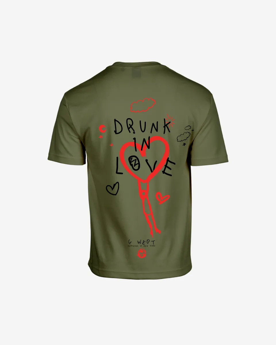 G West Oversized Drunk In Love Tee