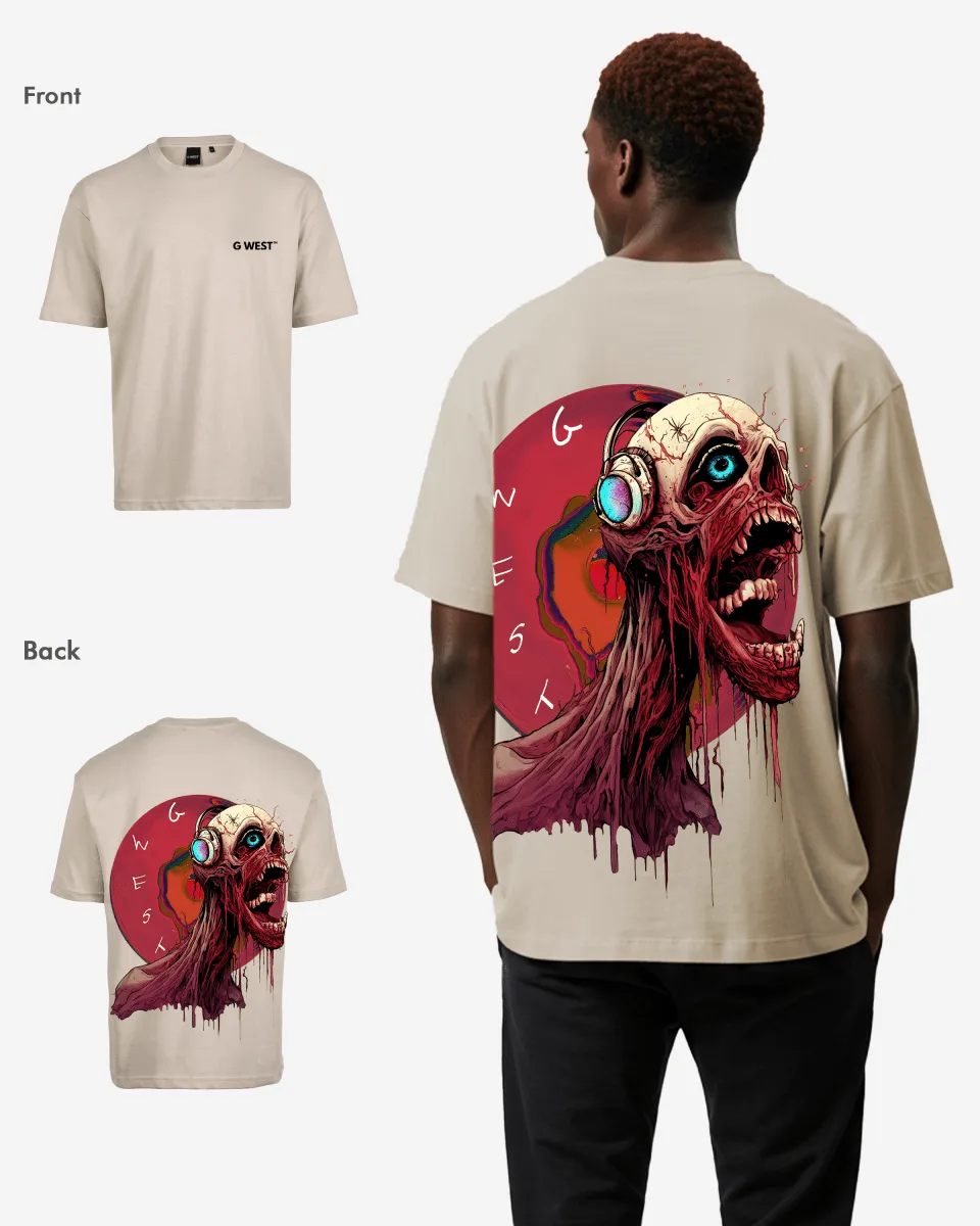 G-West Oversized One Eye Life Style Tee Mens Style