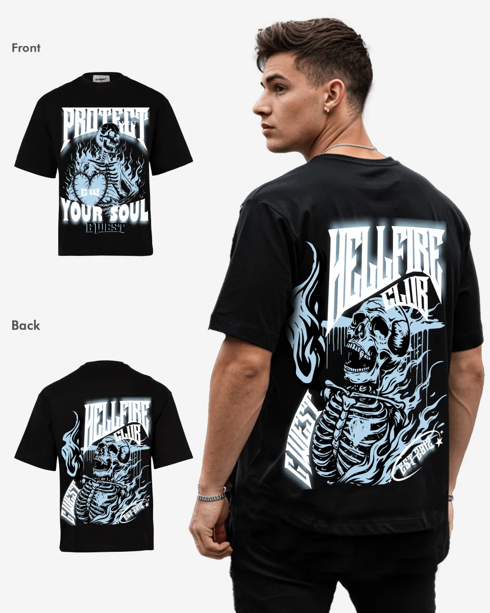 G West protect your soul Oversized tee