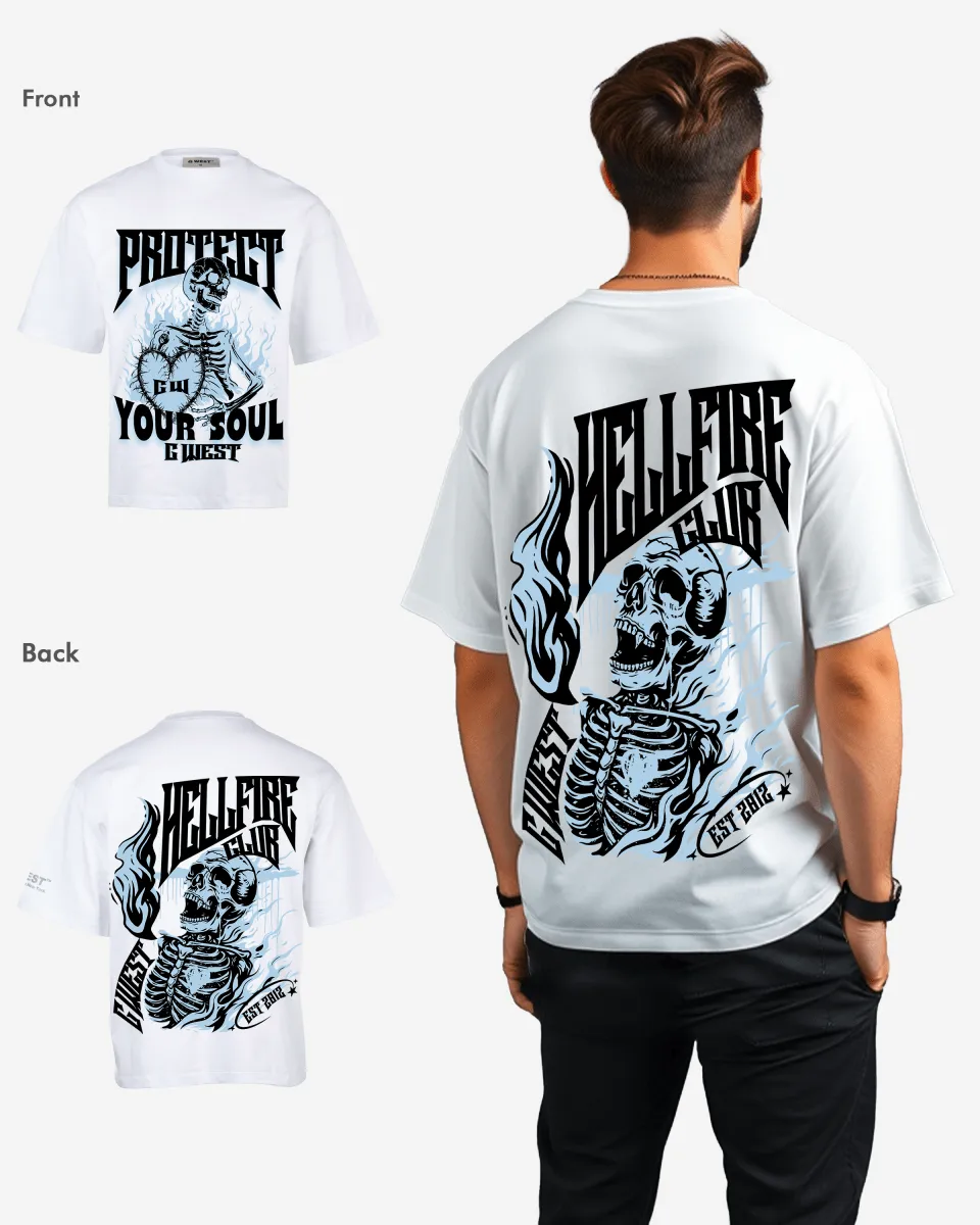 G West protect your soul Oversized tee