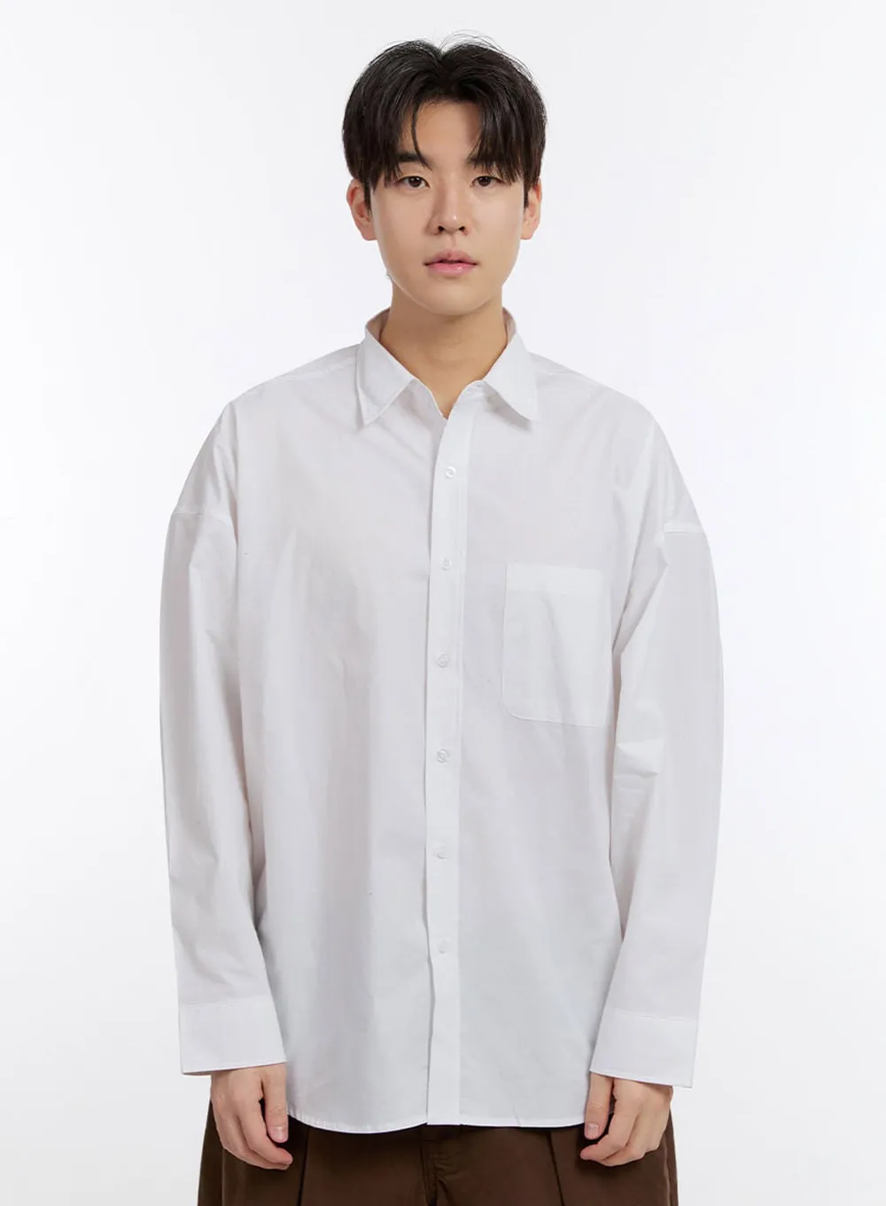 Men's Essential Collared Shirt IF528