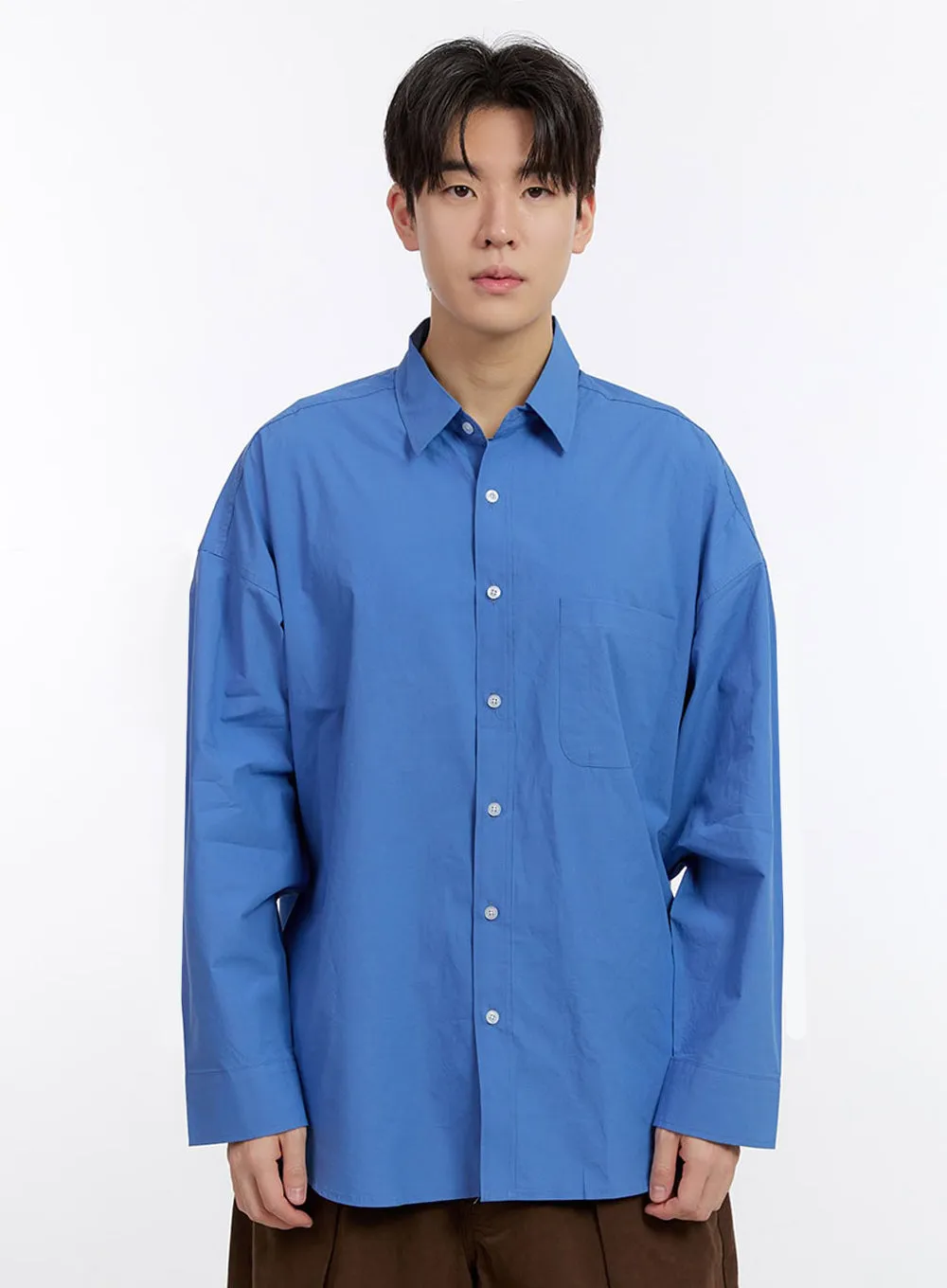 Men's Essential Collared Shirt IF528