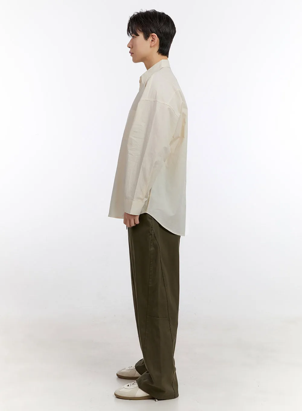 Men's Essential Collared Shirt IF528