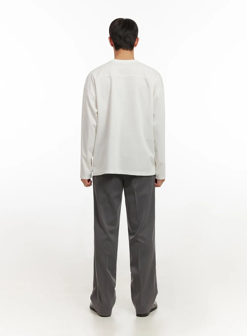 Men's Essential Round Neck Tee ID406