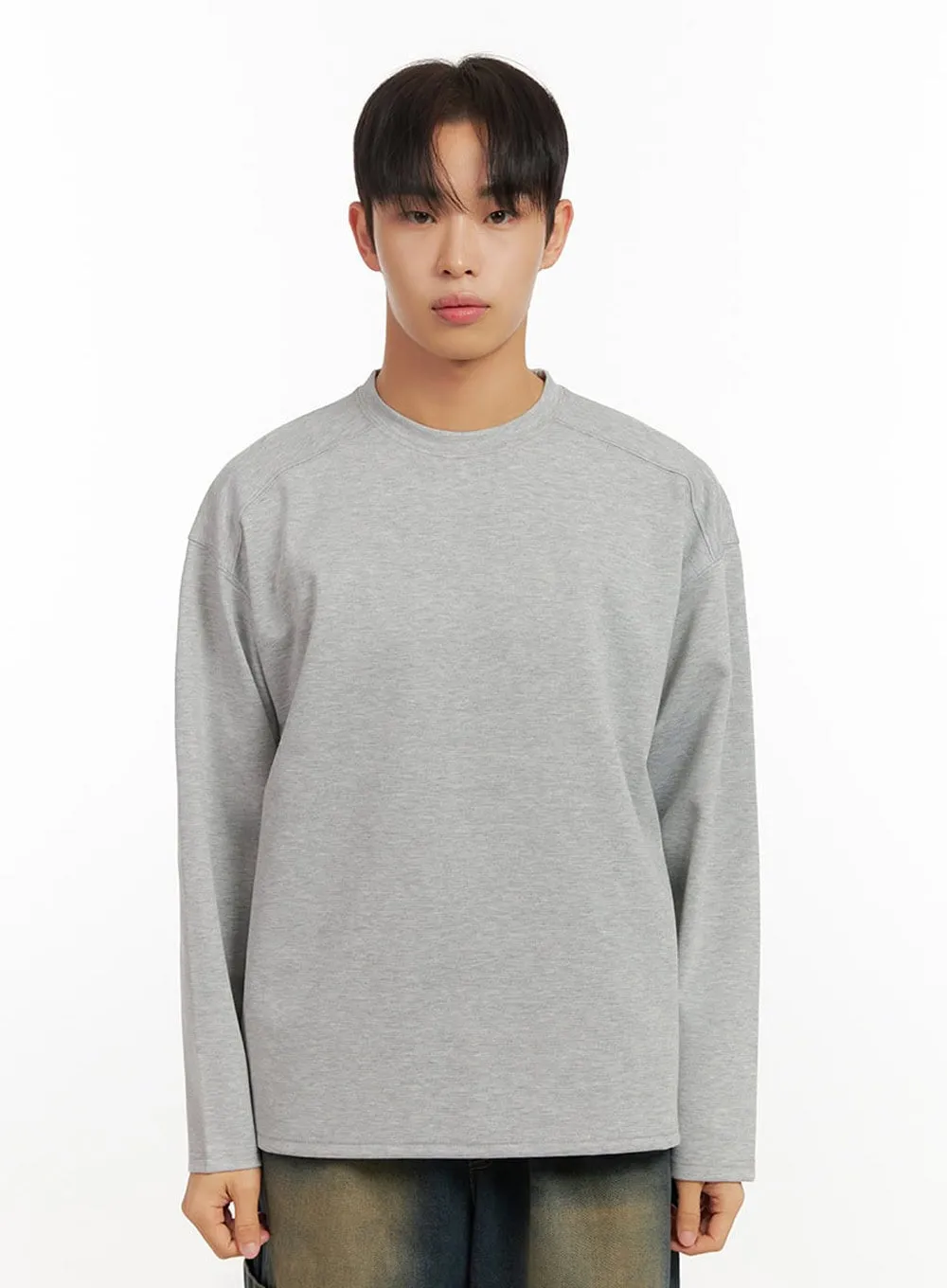 Men's Essential Round Neck Tee ID406