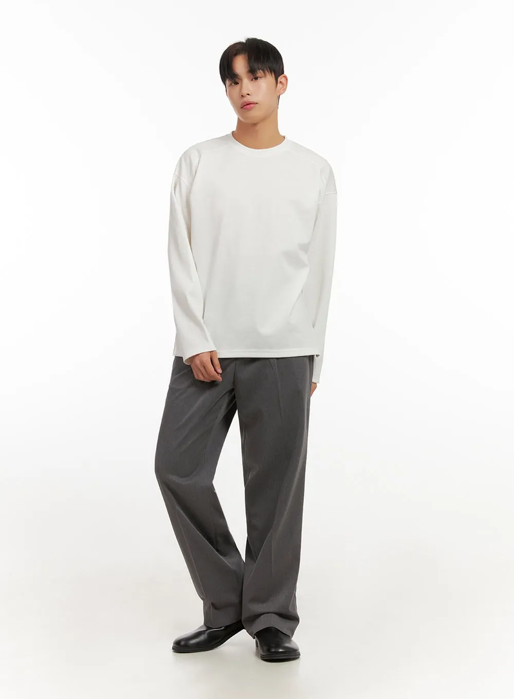 Men's Essential Round Neck Tee ID406