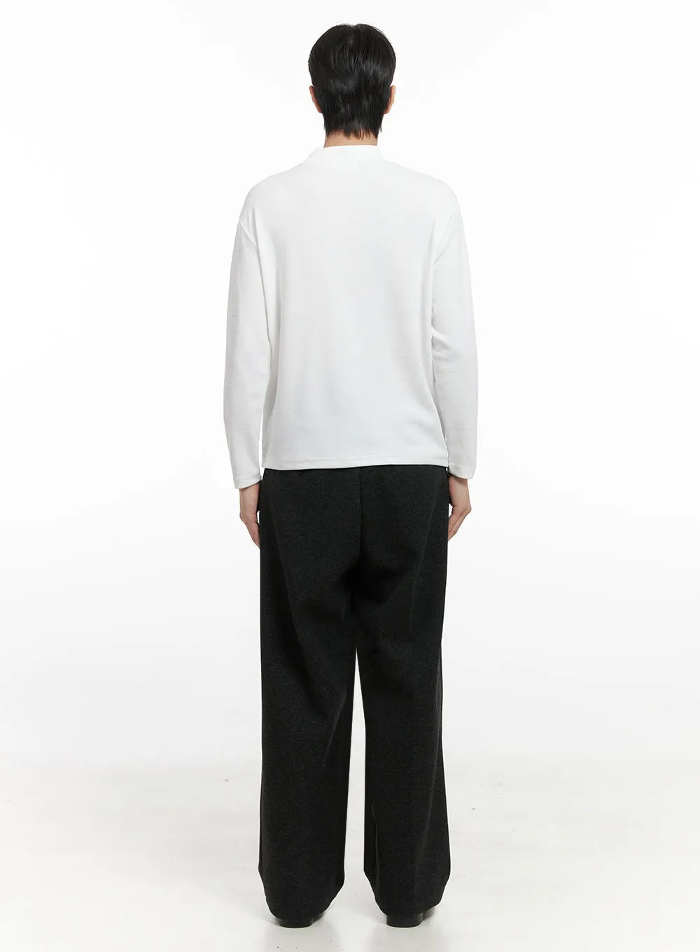 Men's Mock Neck Sweater ID406