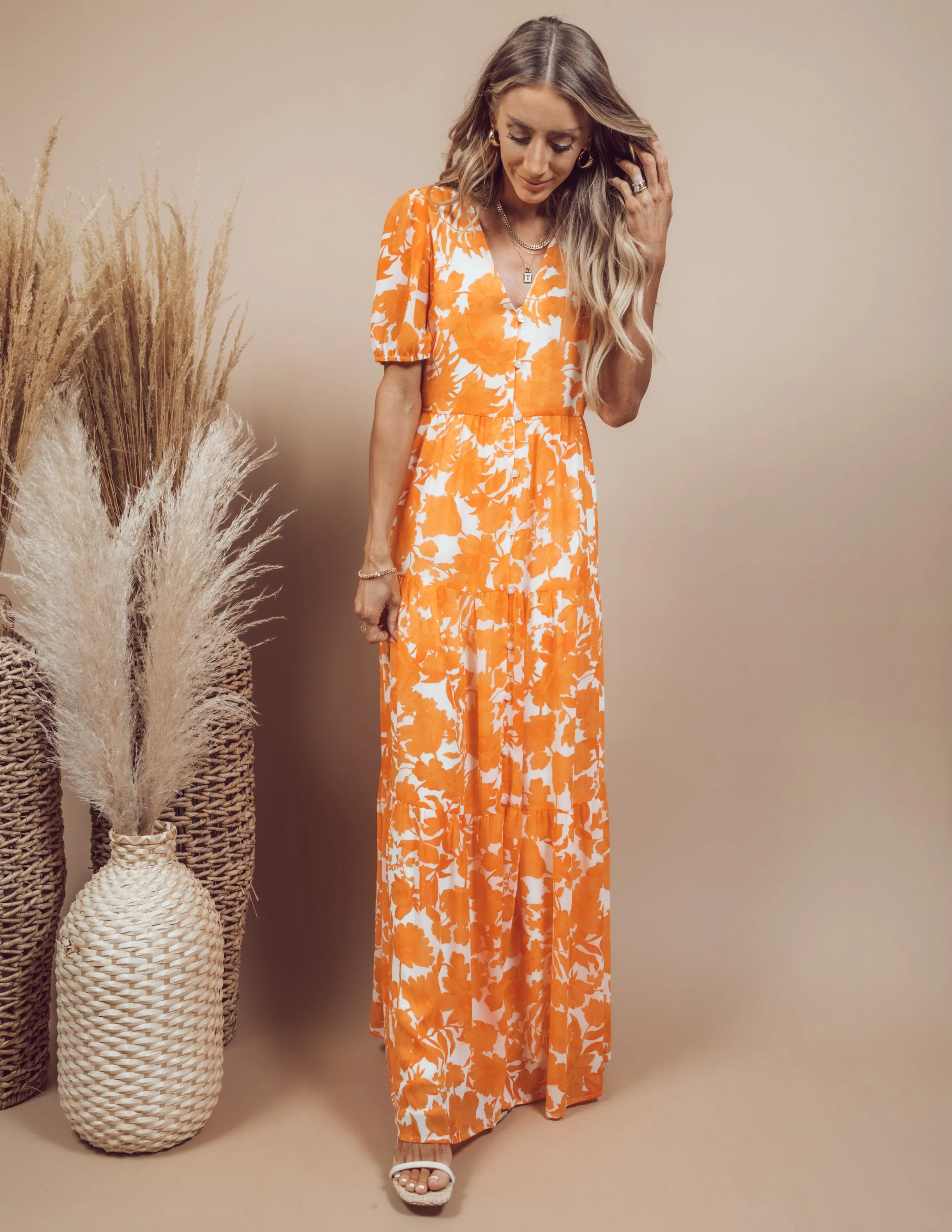 Natasha Floral Maxi Dress