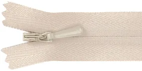 Natural -Zipper Invisible 22"