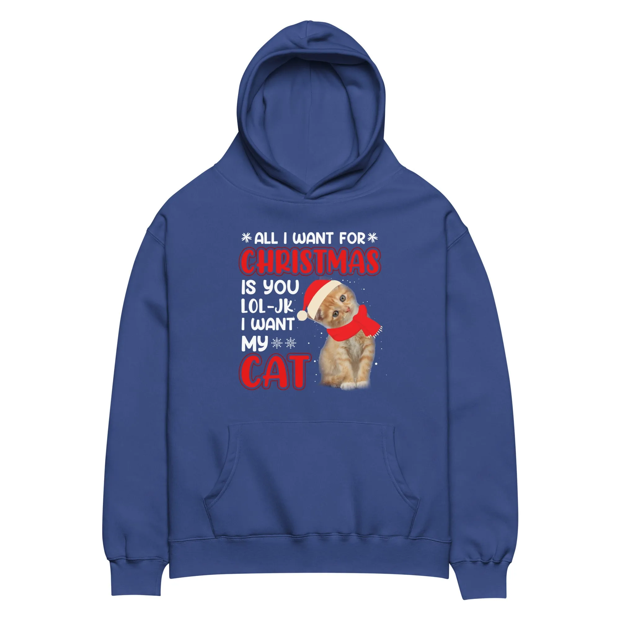 Oversized Unisex Comfy Hoodie Christmas Gift