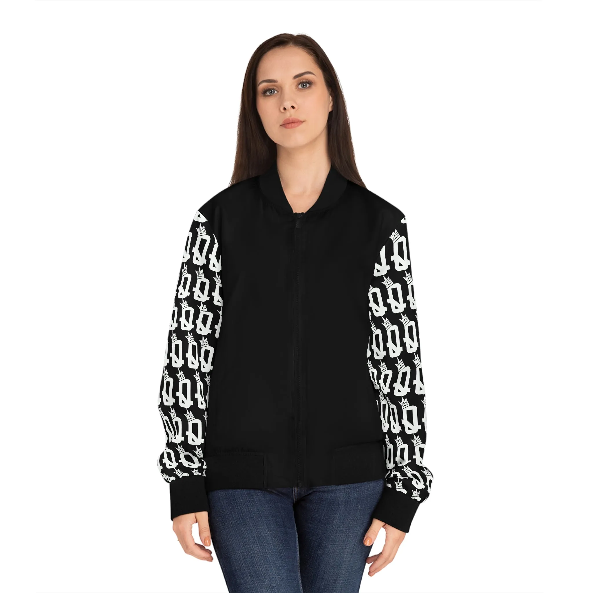 Queen Ches (Black) Bomber Jacket