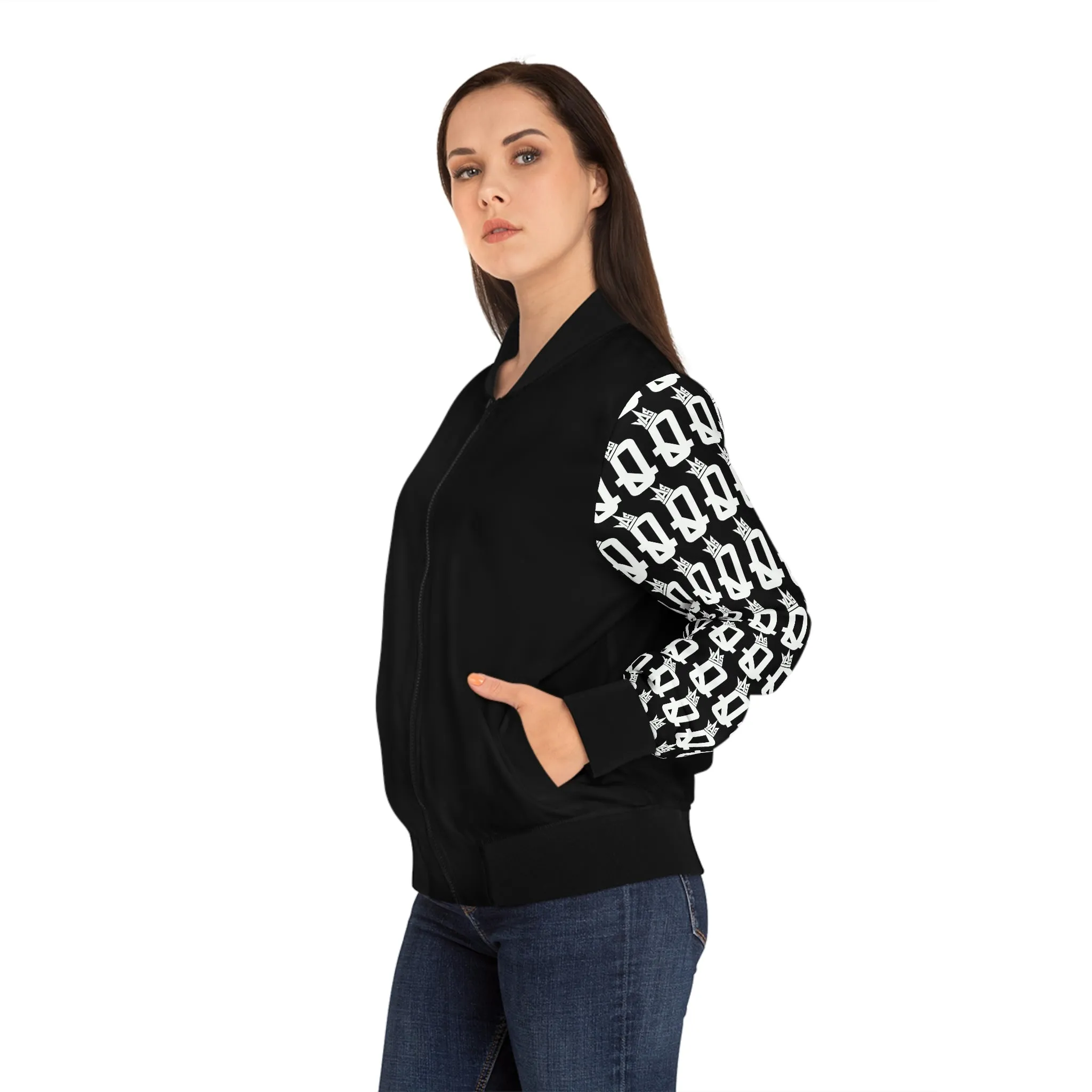 Queen Ches (Black) Bomber Jacket
