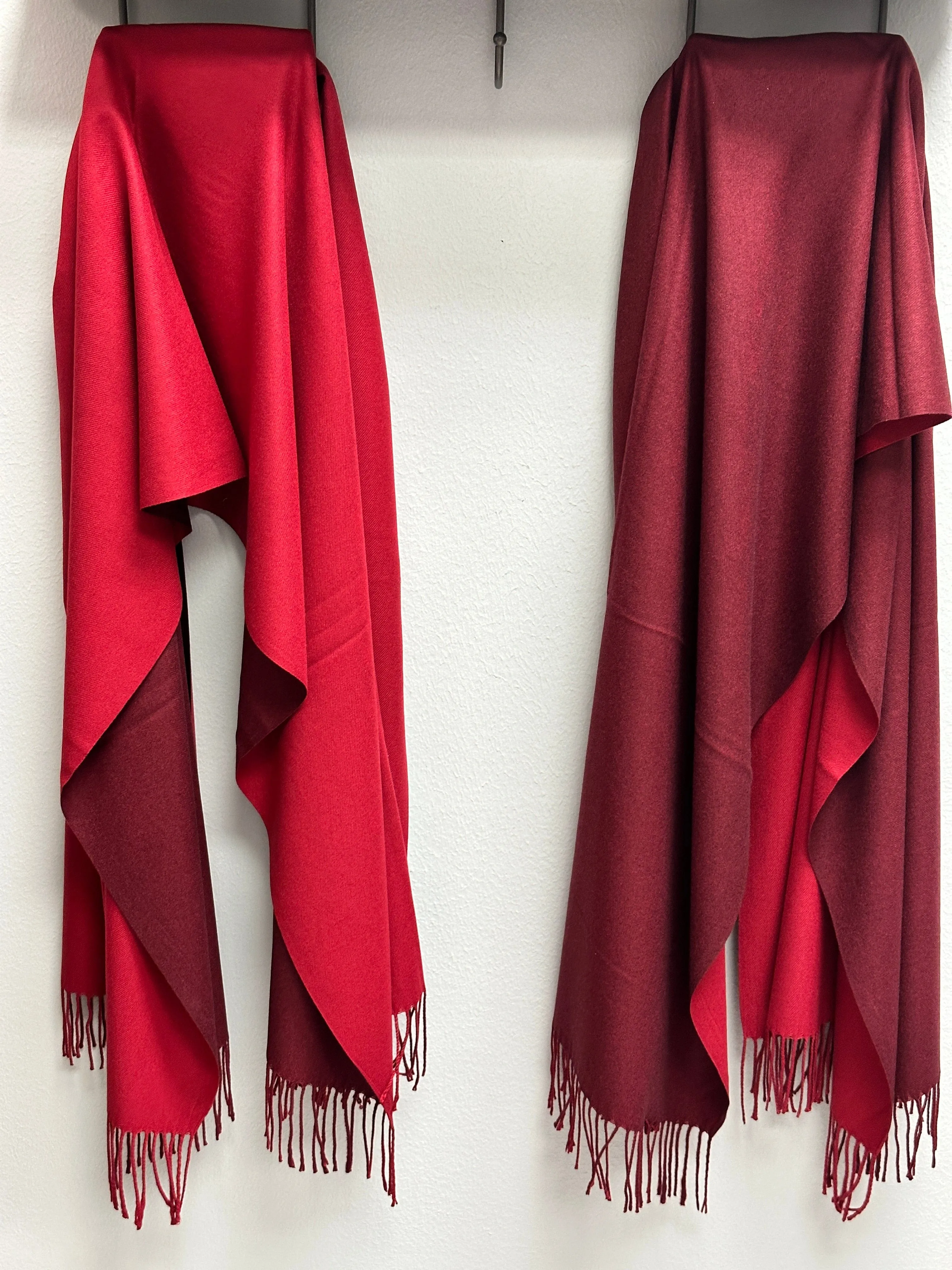 Reversible Cashmere Shawls