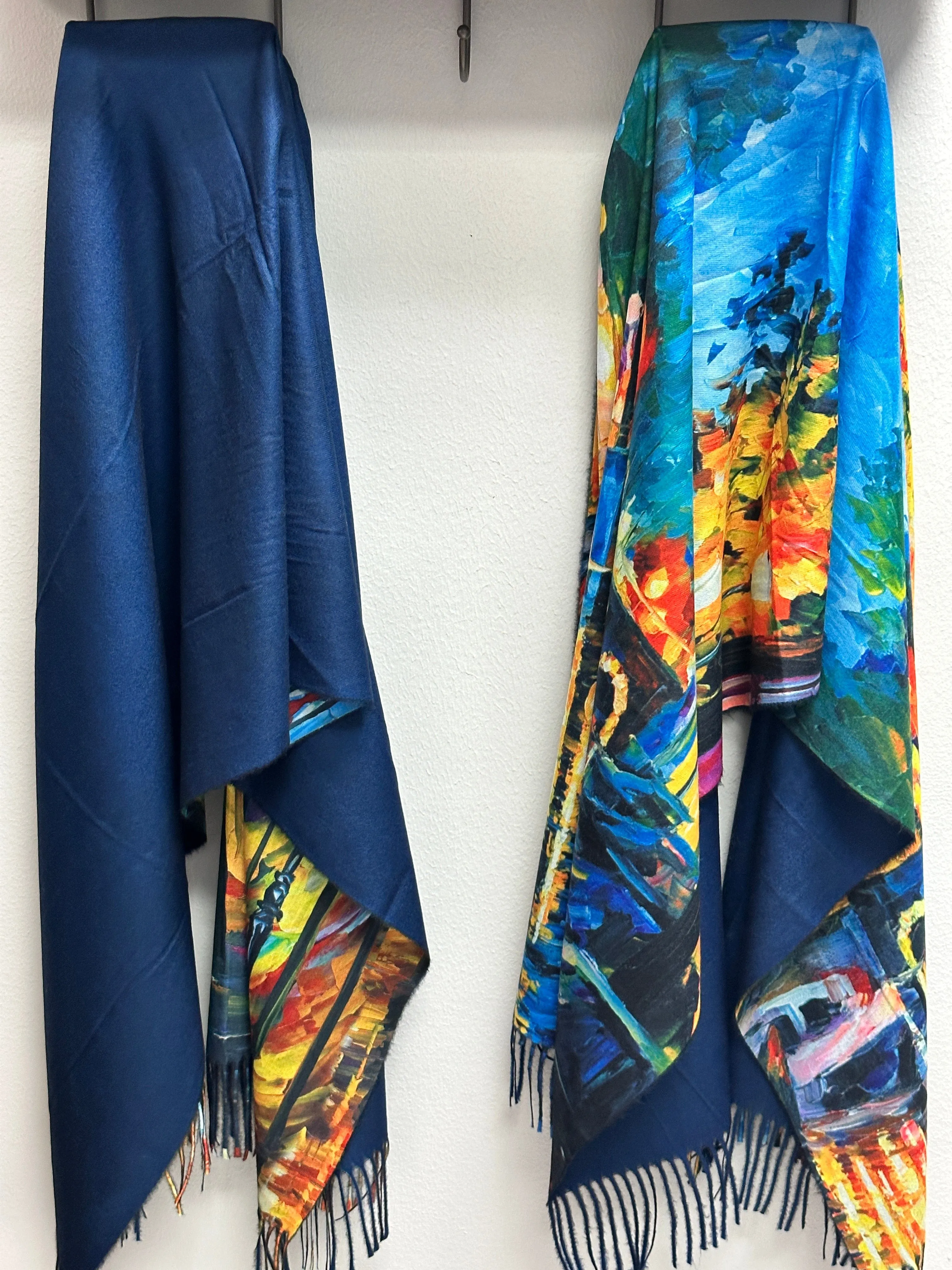 Reversible Cashmere Shawls