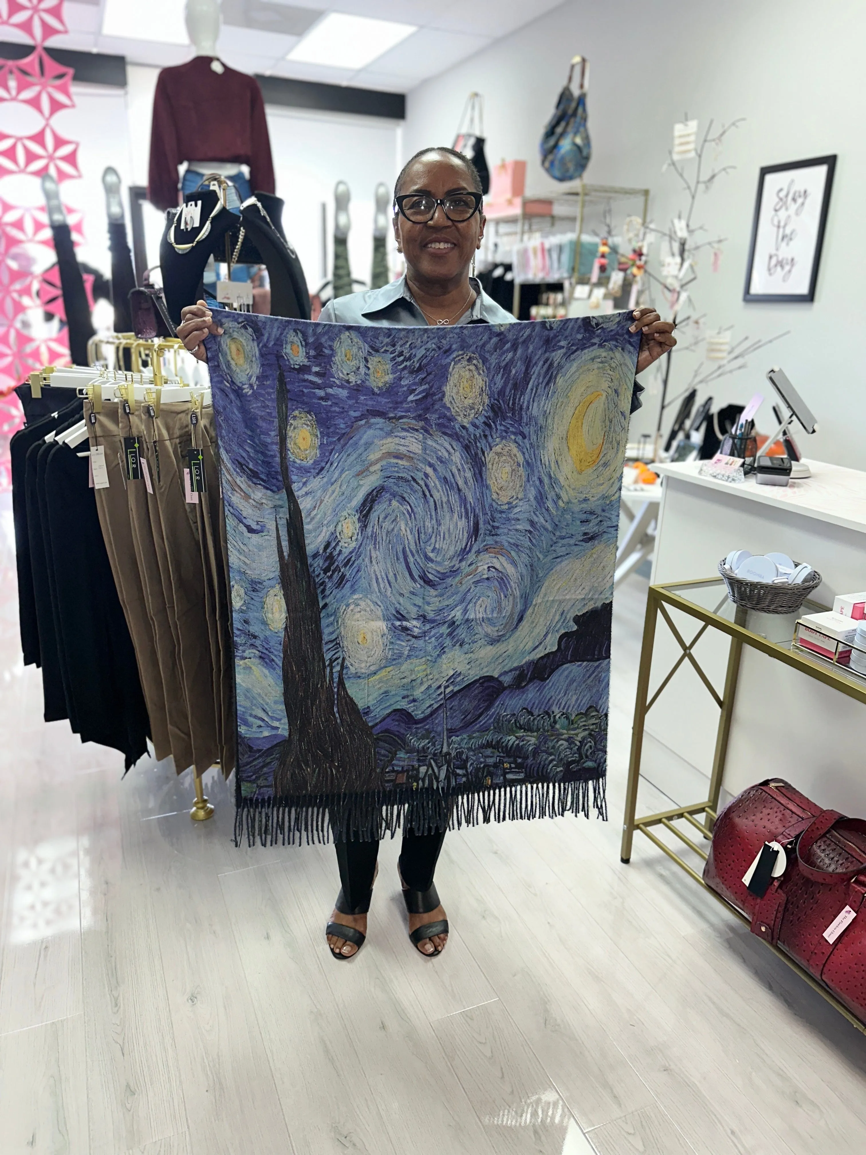 Reversible Cashmere Shawls