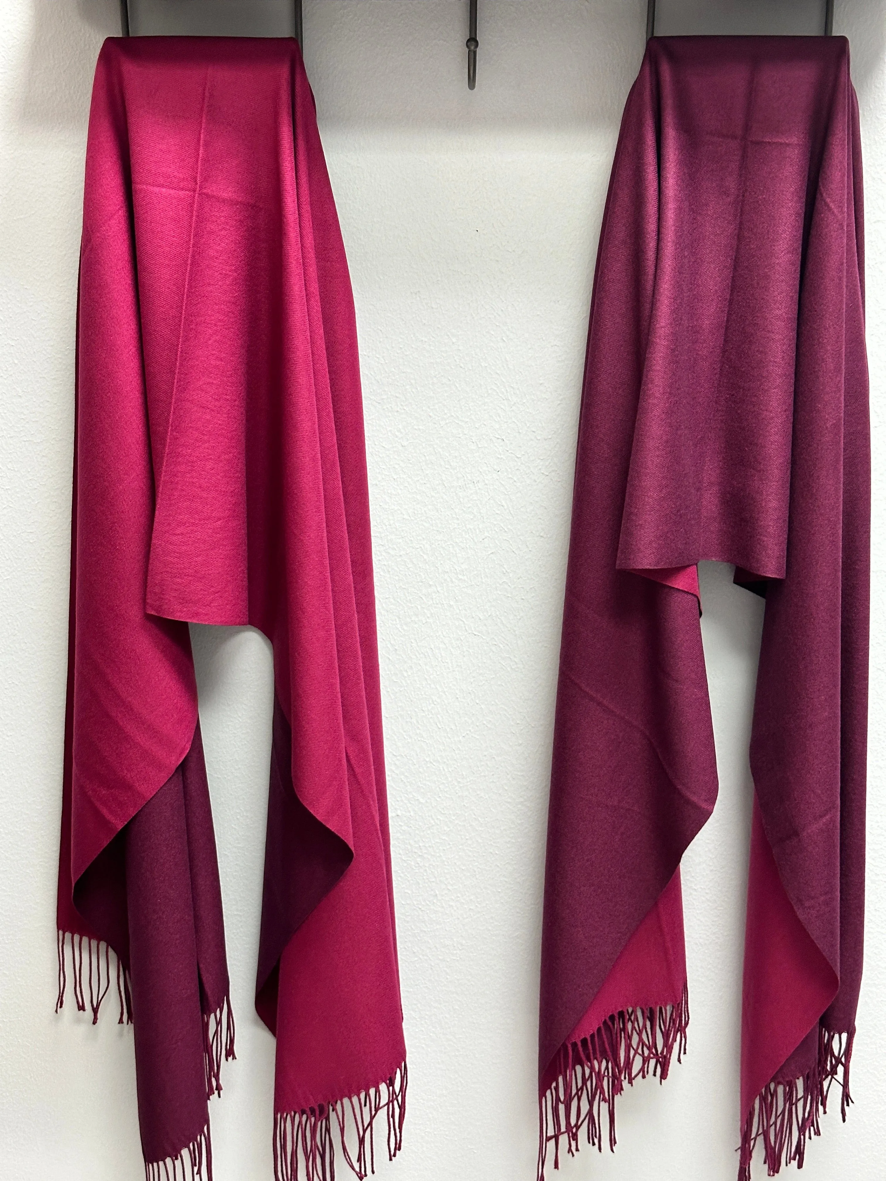 Reversible Cashmere Shawls
