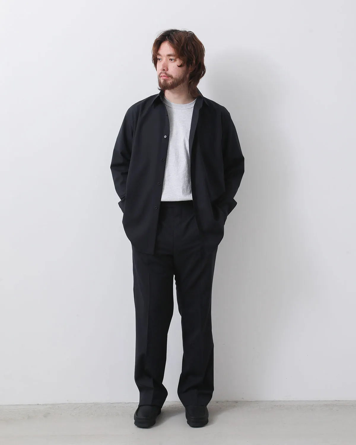SUPER FINE TROPICAL WOOL SLACKS