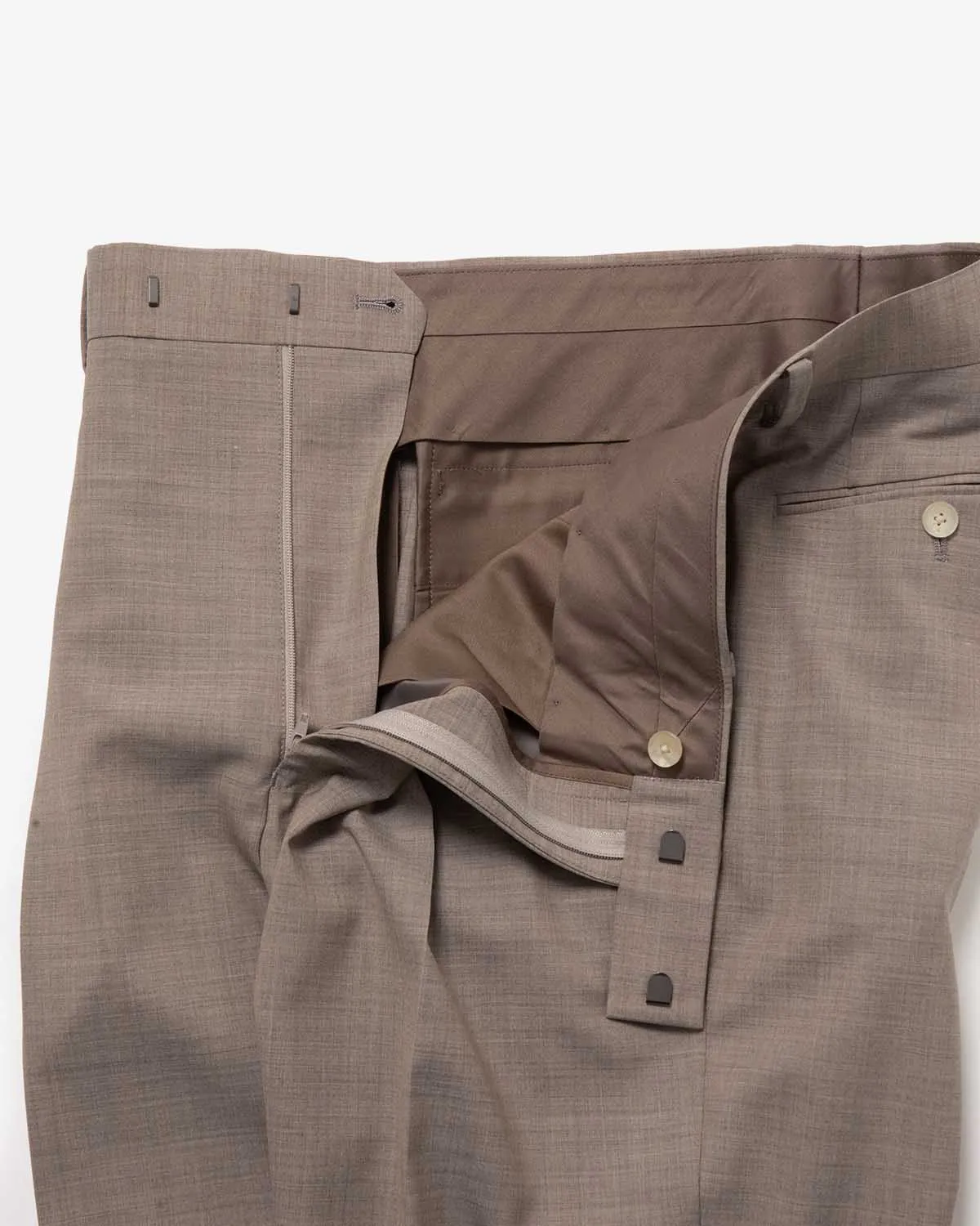 SUPER FINE TROPICAL WOOL SLACKS