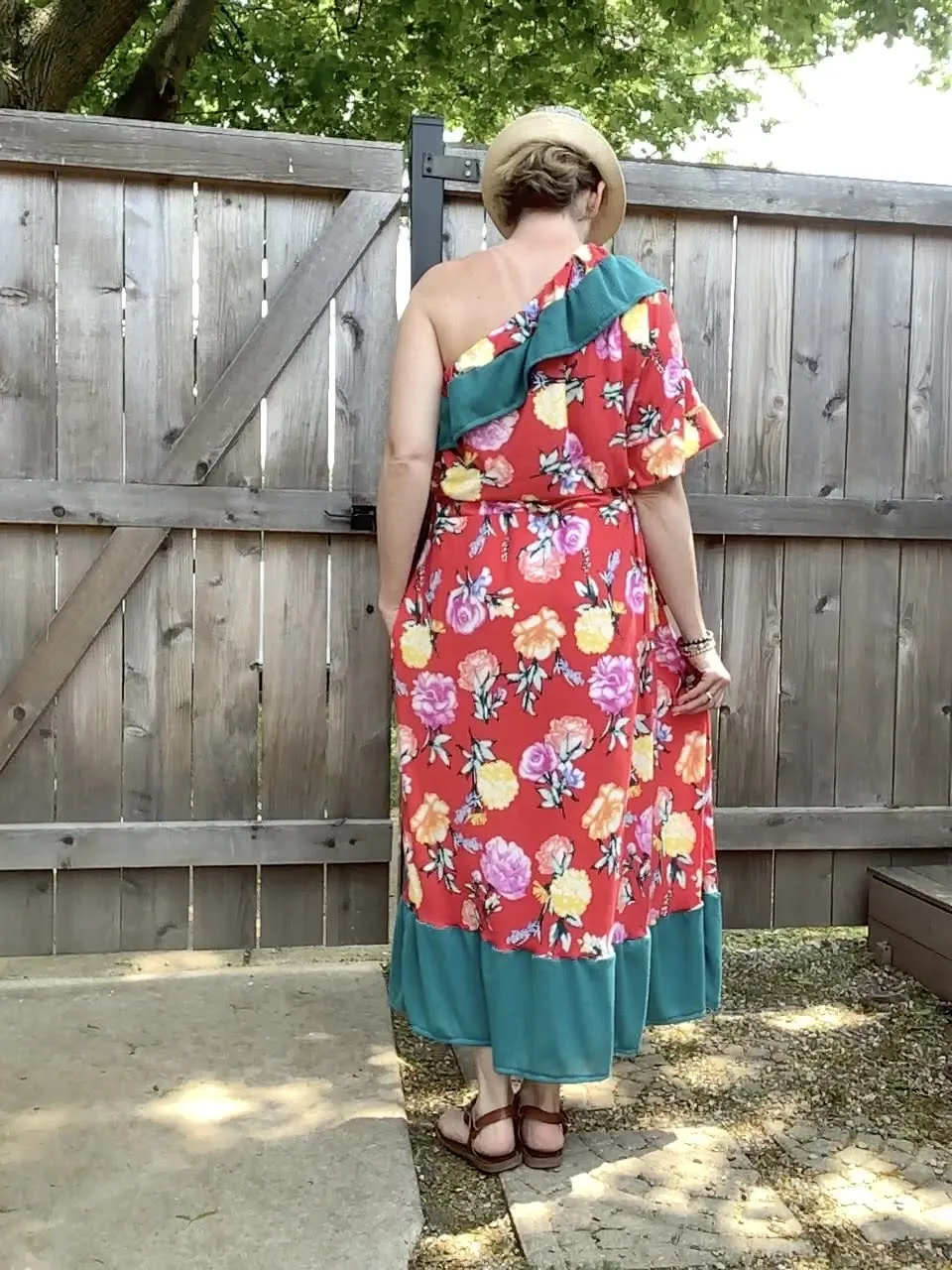 Tammy Dress-Red Floral