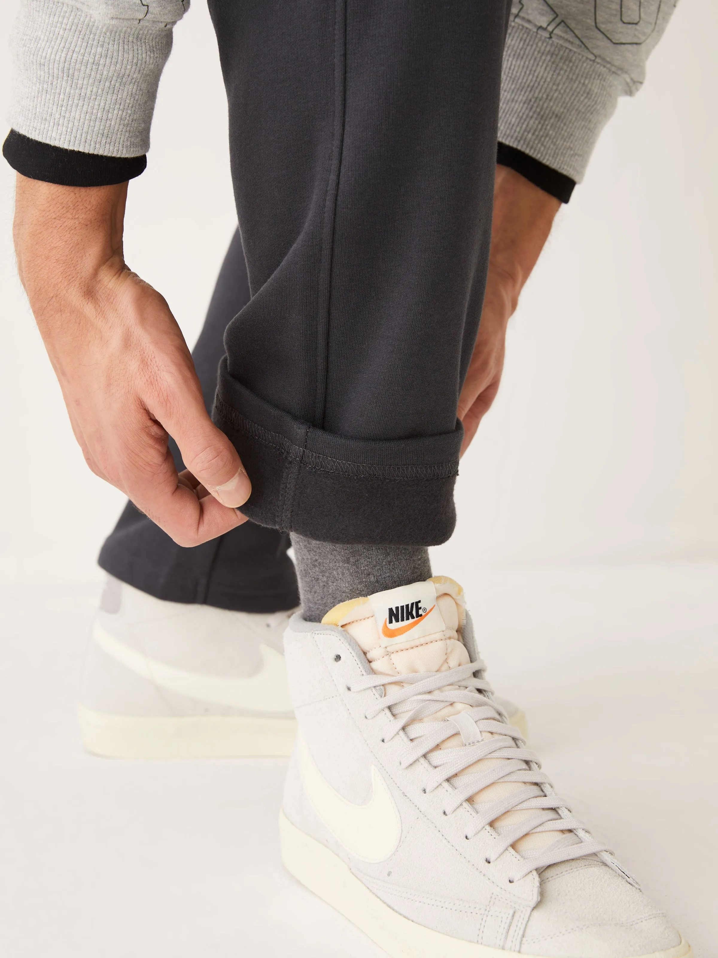 The French Fleece Pant in Caramel