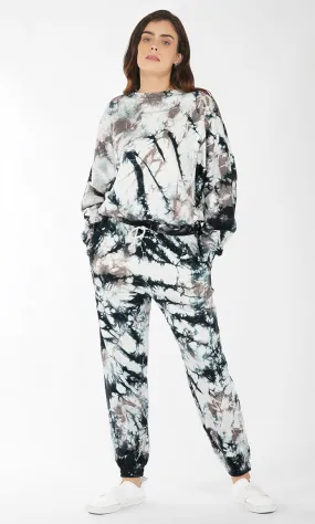 Tie & Dye Oversized Sweatshirt and Joggers Set